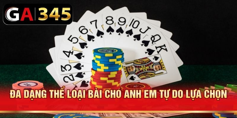 Đa dạng thể loại bài cho anh em tự do lựa chọn
